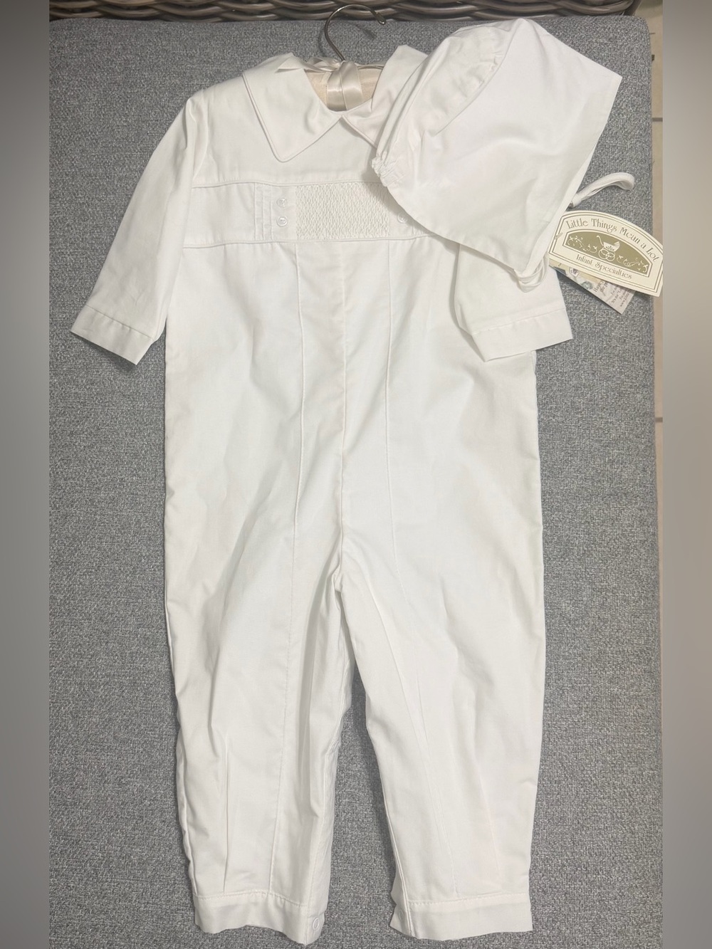Little Things Mean a Lot Christening Outfit- 24 months